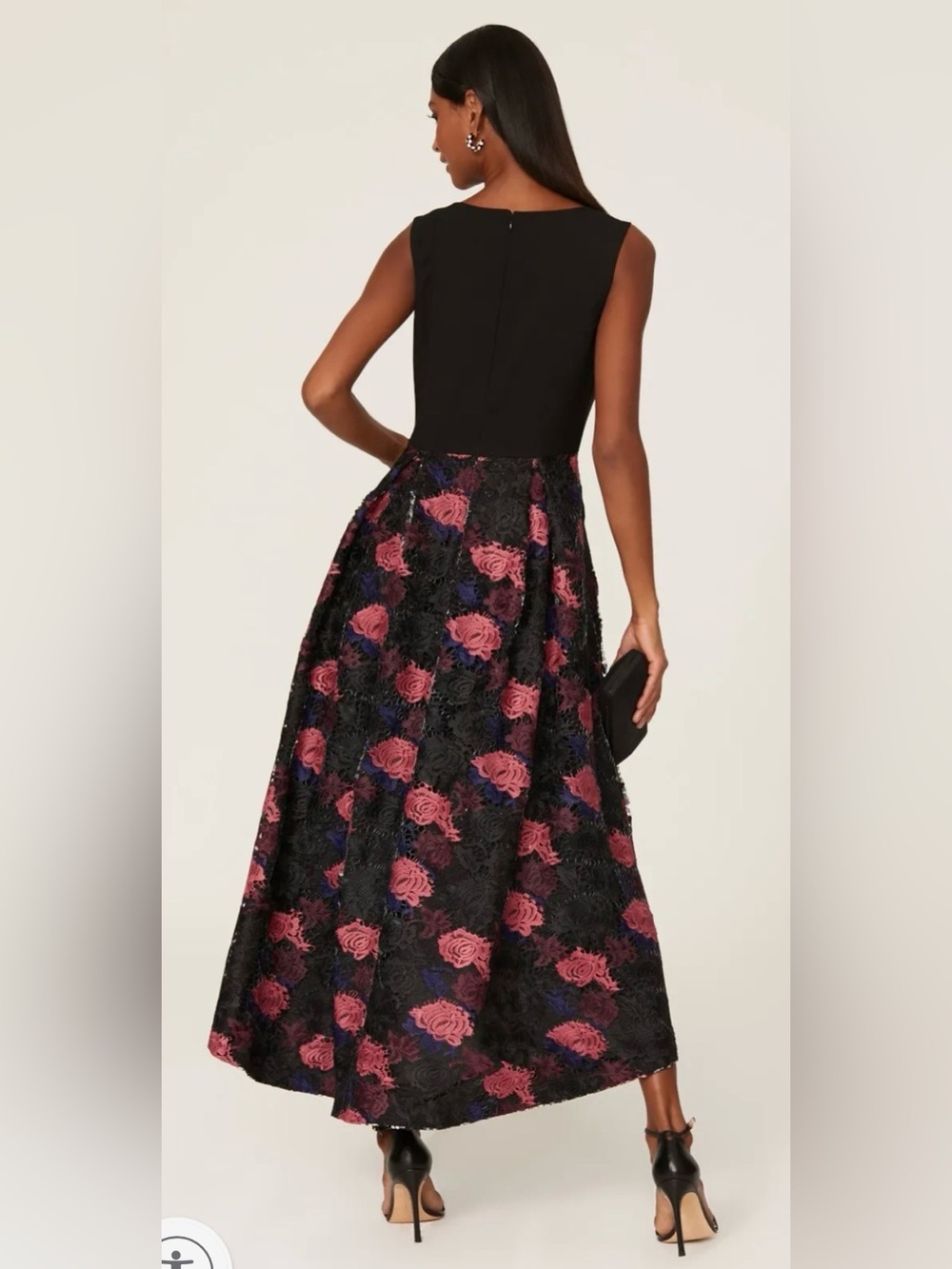 *Flawed Hutch RTR Lace Plunge Gown (0102) - Picture 2 of 10